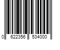 Barcode Image for UPC code 0622356534000