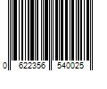 Barcode Image for UPC code 0622356540025