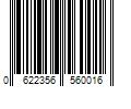 Barcode Image for UPC code 0622356560016