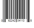 Barcode Image for UPC code 062242041135