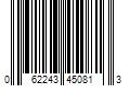 Barcode Image for UPC code 062243450813