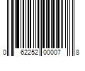 Barcode Image for UPC code 062252000078