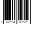 Barcode Image for UPC code 0622554002226