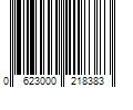 Barcode Image for UPC code 0623000218383