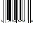 Barcode Image for UPC code 062314340036