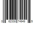 Barcode Image for UPC code 062338749495