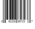 Barcode Image for UPC code 062338857237