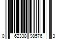 Barcode Image for UPC code 062338985763