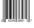 Barcode Image for UPC code 062345365817