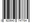 Barcode Image for UPC code 0623543747784