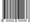 Barcode Image for UPC code 0624022500036