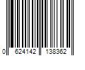 Barcode Image for UPC code 0624142138362