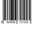 Barcode Image for UPC code 0624636721025