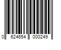 Barcode Image for UPC code 0624654000249