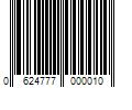 Barcode Image for UPC code 0624777000010