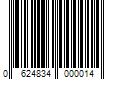 Barcode Image for UPC code 0624834000014