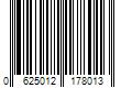 Barcode Image for UPC code 0625012178013