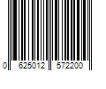 Barcode Image for UPC code 0625012572200