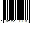 Barcode Image for UPC code 0625336111116