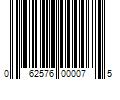 Barcode Image for UPC code 062576000075