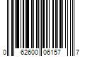 Barcode Image for UPC code 062600061577