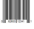 Barcode Image for UPC code 062600123411