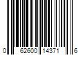 Barcode Image for UPC code 062600143716