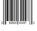 Barcode Image for UPC code 062600300973