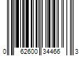 Barcode Image for UPC code 062600344663