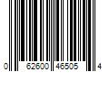 Barcode Image for UPC code 062600465054