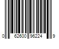 Barcode Image for UPC code 062600962249