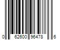 Barcode Image for UPC code 062600964786