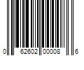 Barcode Image for UPC code 062602000086