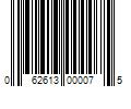 Barcode Image for UPC code 062613000075