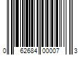 Barcode Image for UPC code 062684000073