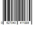 Barcode Image for UPC code 0627040411889