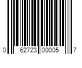 Barcode Image for UPC code 062723000057