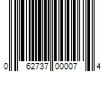 Barcode Image for UPC code 062737000074