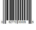 Barcode Image for UPC code 062770000055