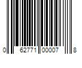 Barcode Image for UPC code 062771000078