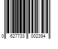 Barcode Image for UPC code 0627733002394