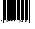 Barcode Image for UPC code 0627735104140. Product Name: Kid Connection Super Soft Jungle Animal 12''H Panda Black And White