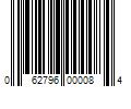 Barcode Image for UPC code 062796000084