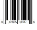 Barcode Image for UPC code 062825000078