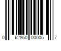 Barcode Image for UPC code 062860000057