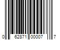 Barcode Image for UPC code 062871000077