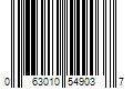 Barcode Image for UPC code 063010549037