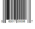 Barcode Image for UPC code 063017000067