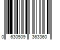 Barcode Image for UPC code 0630509363360