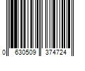 Barcode Image for UPC code 0630509374724